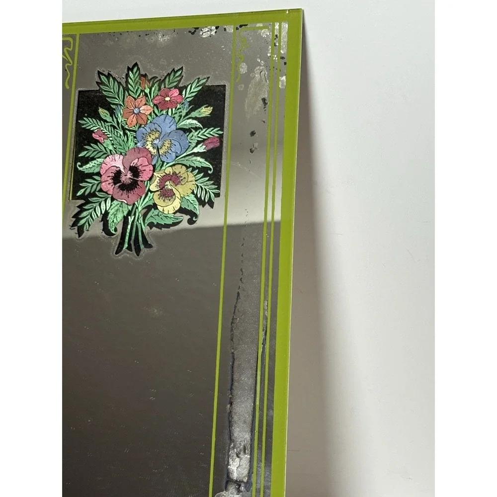 Gerber's Central Dairy Muncie & Bluffton Indiana Advertising Mirror Vintage